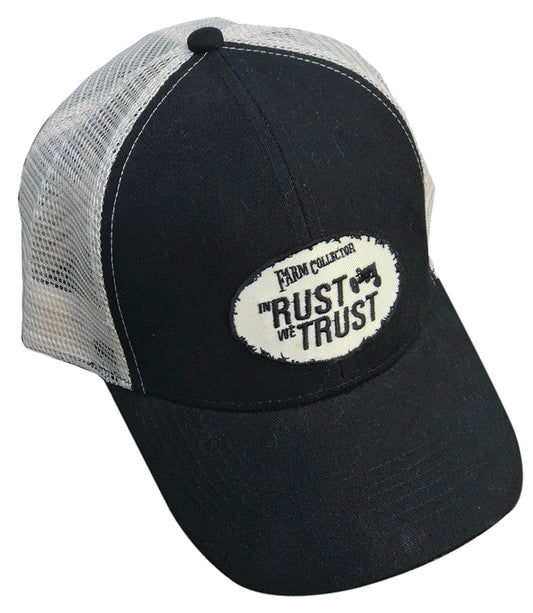 Farm Collector 'In Rust We Trust' Embroidered Patch Hat