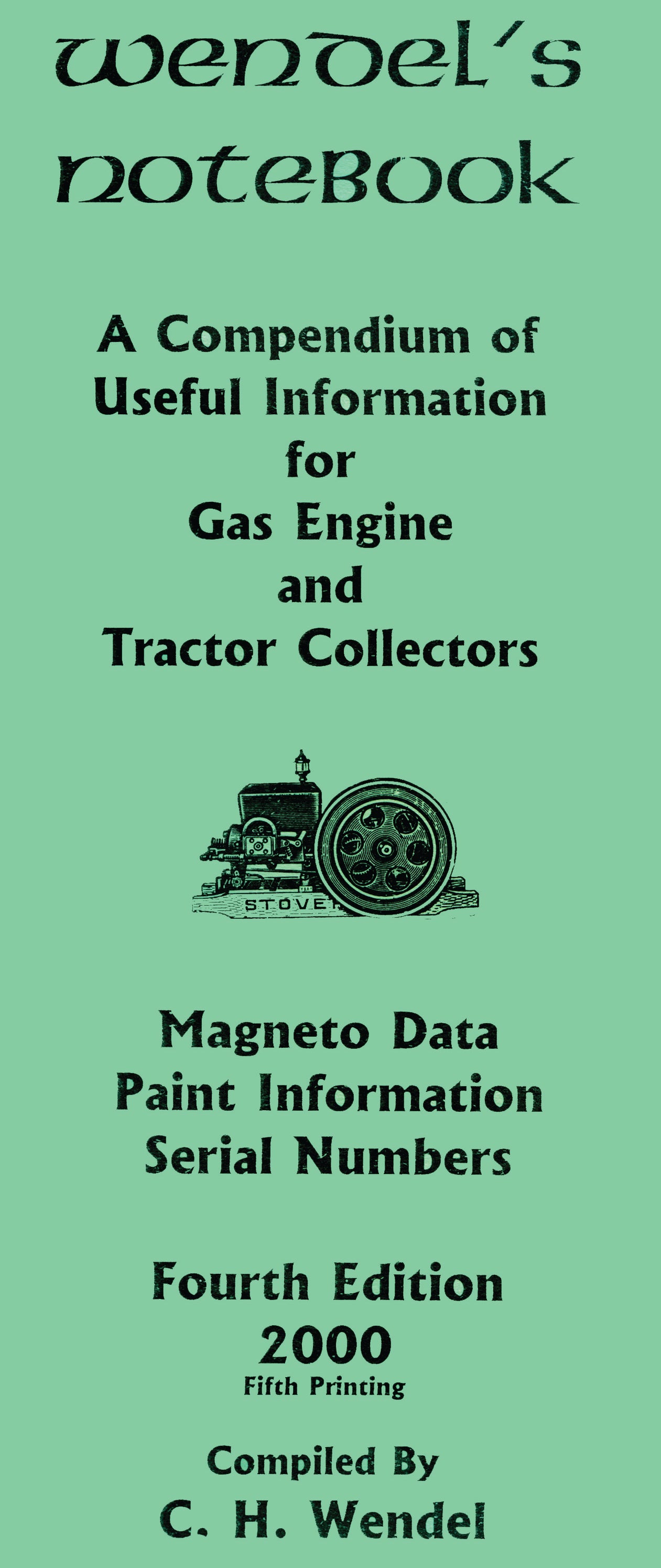 Wendel's Notebook, E-Book