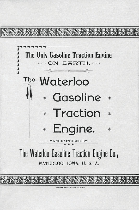 The Waterloo Gasoline Traction Engine, E-Book
