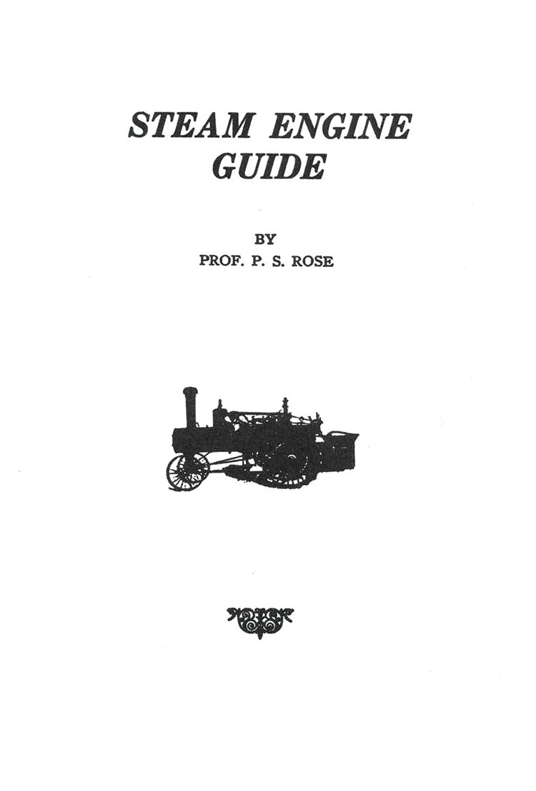 Steam Engine Guide, E-Book