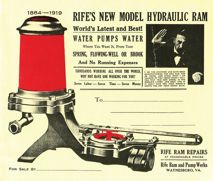 Rife's New Model Hydraulic Ram, E-Book