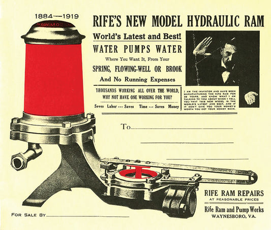 Rife's New Model Hydraulic Ram, E-Book