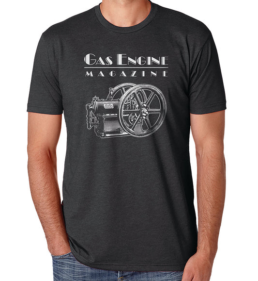Gas Engine Magazine Charcoal Grey T-Shirt