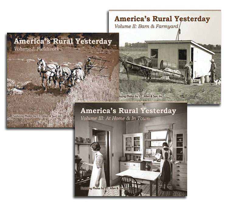 AMERICA'S RURAL YESTERDAY 3-VOLUME SET