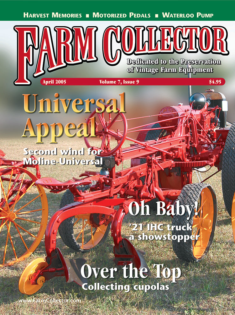 Farm Collector Magazine, April 2005