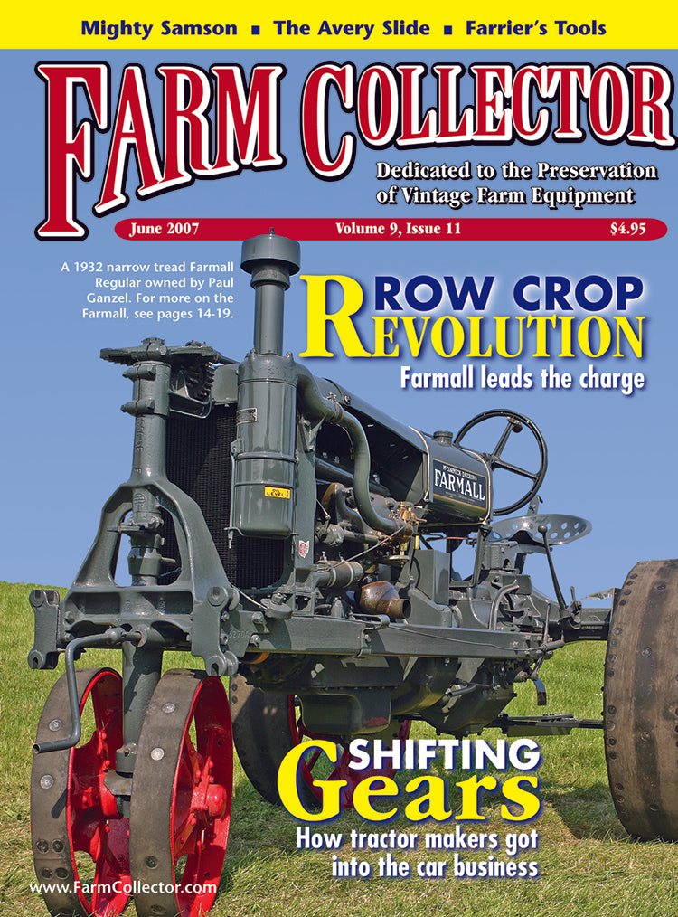 Farm Collector Magazine, June 2007