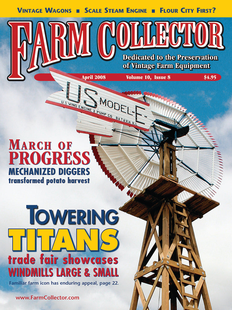 FARM COLLECTOR MAGAZINE, APRIL 2008