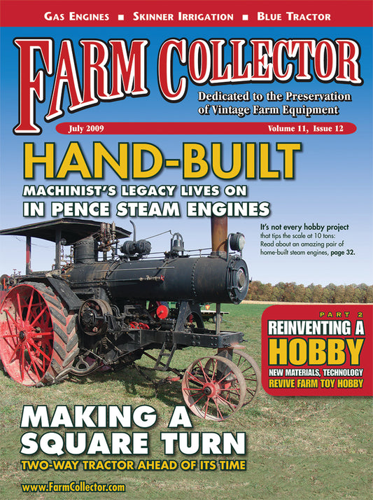 Farm Collector Magazine, July 2009