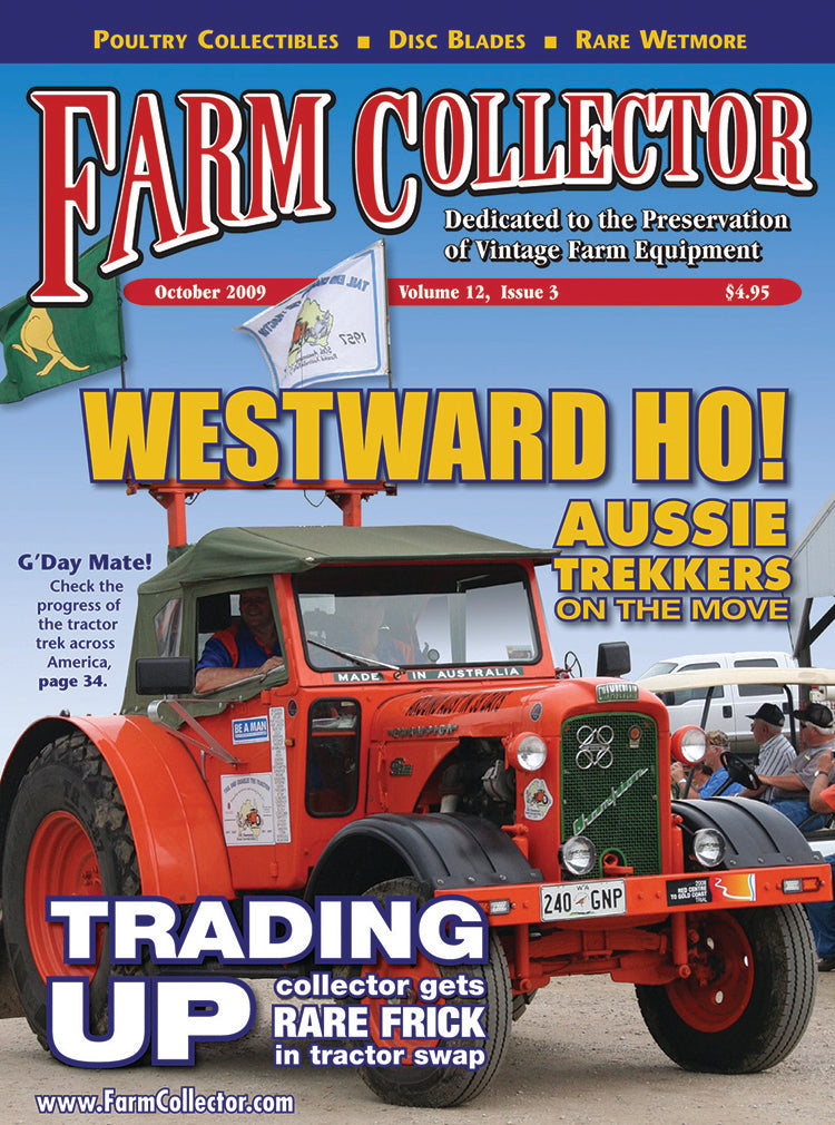 FARM COLLECTOR MAGAZINE, OCTOBER 2009 Farm Collector