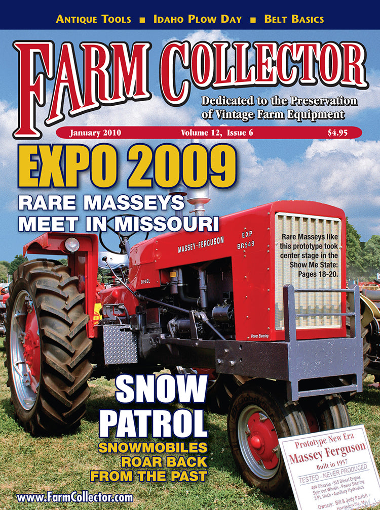 Farm Collector Magazine, January 2010