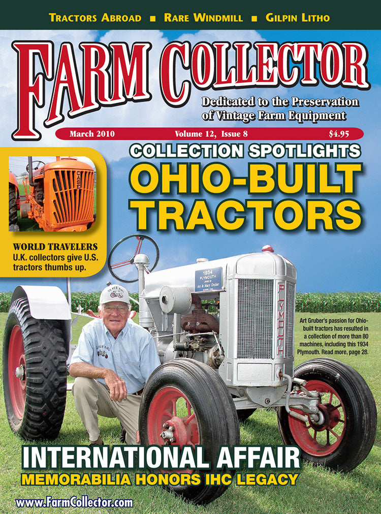 Farm Collector Magazine, March 2010