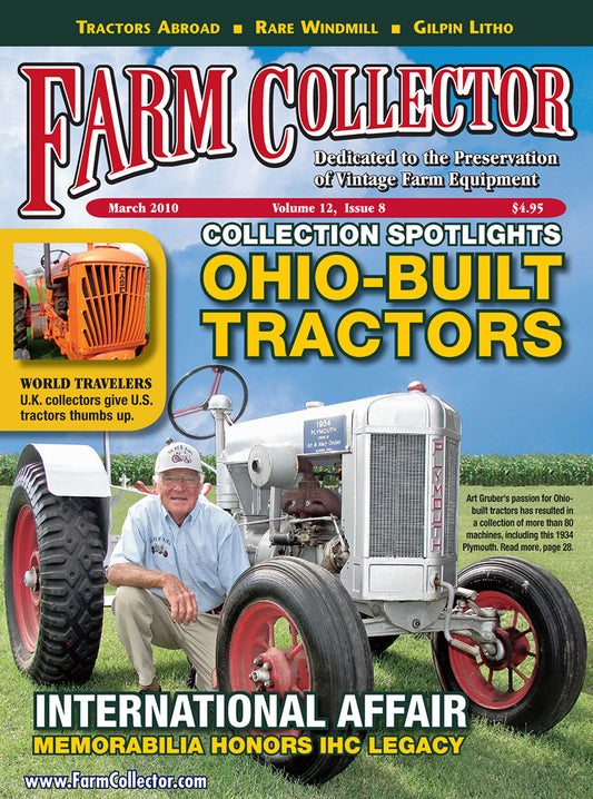 Farm Collector Magazine, March 2010