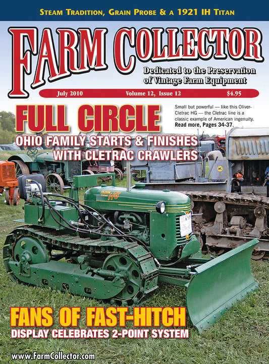 Farm Collector Magazine, July 2010
