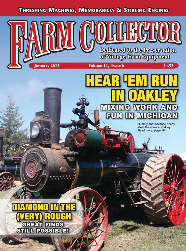 Farm Collector Magazine, January 2012