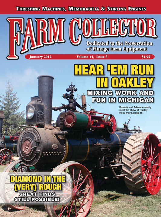 Farm Collector Magazine, January 2012