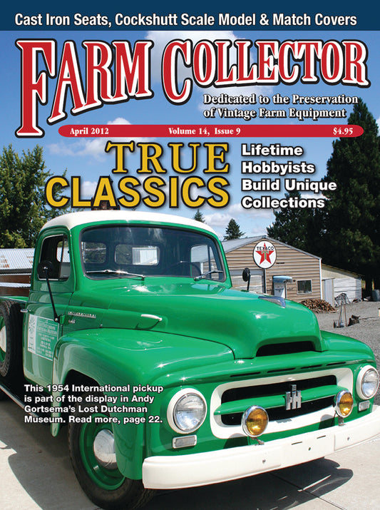 Farm Collector Magazine, April 2012