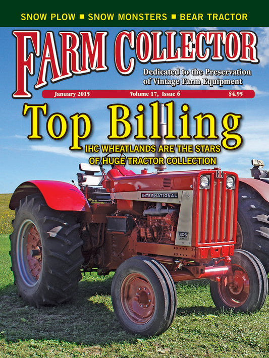 Farm Collector Magazine, January 2015