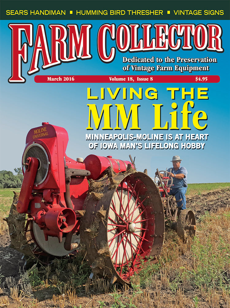 Farm Collector Magazine, March 2016