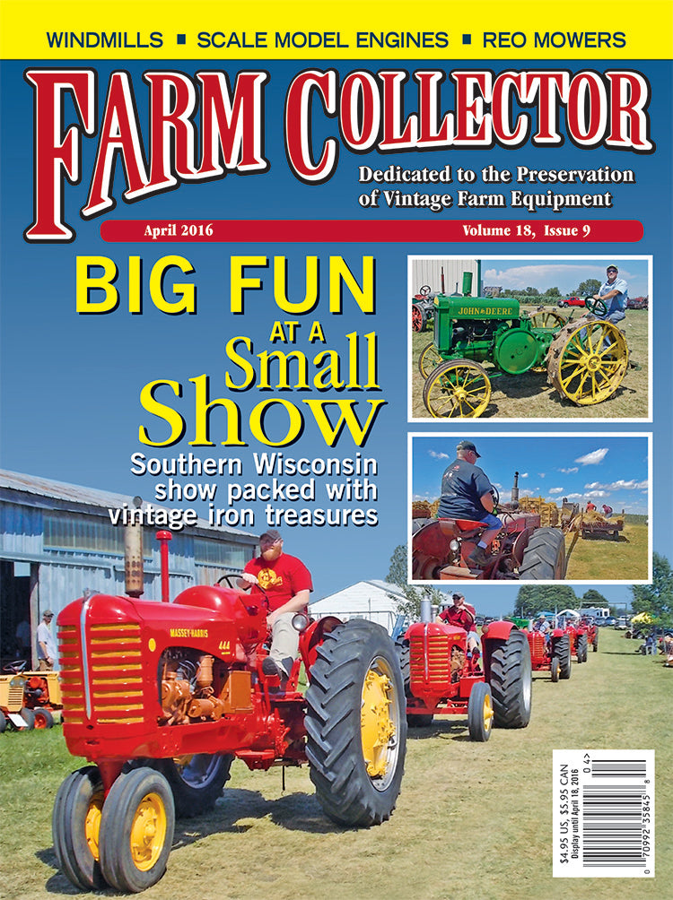 Farm Collector Magazine, April 2016