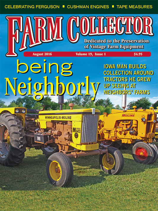 Farm Collector Magazine, August 2016