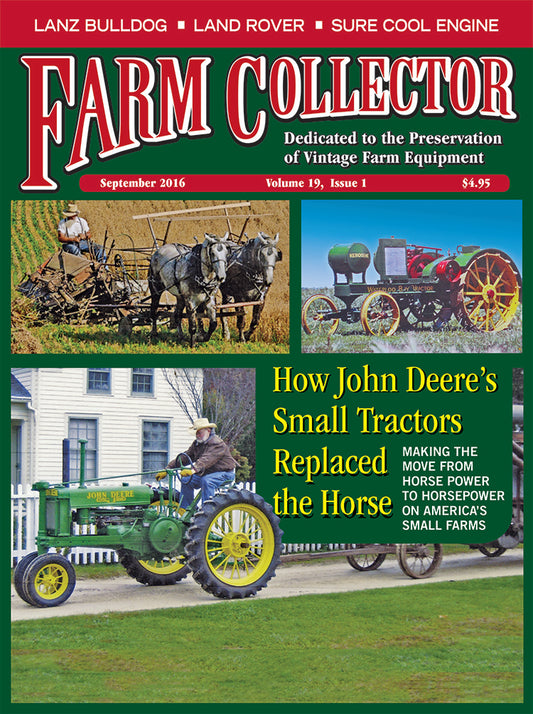 Farm Collector Magazine, September 2016