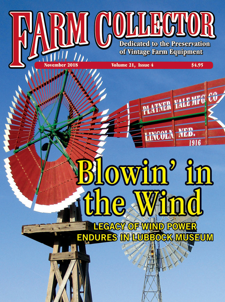 Farm Collector Magazine, November 2018