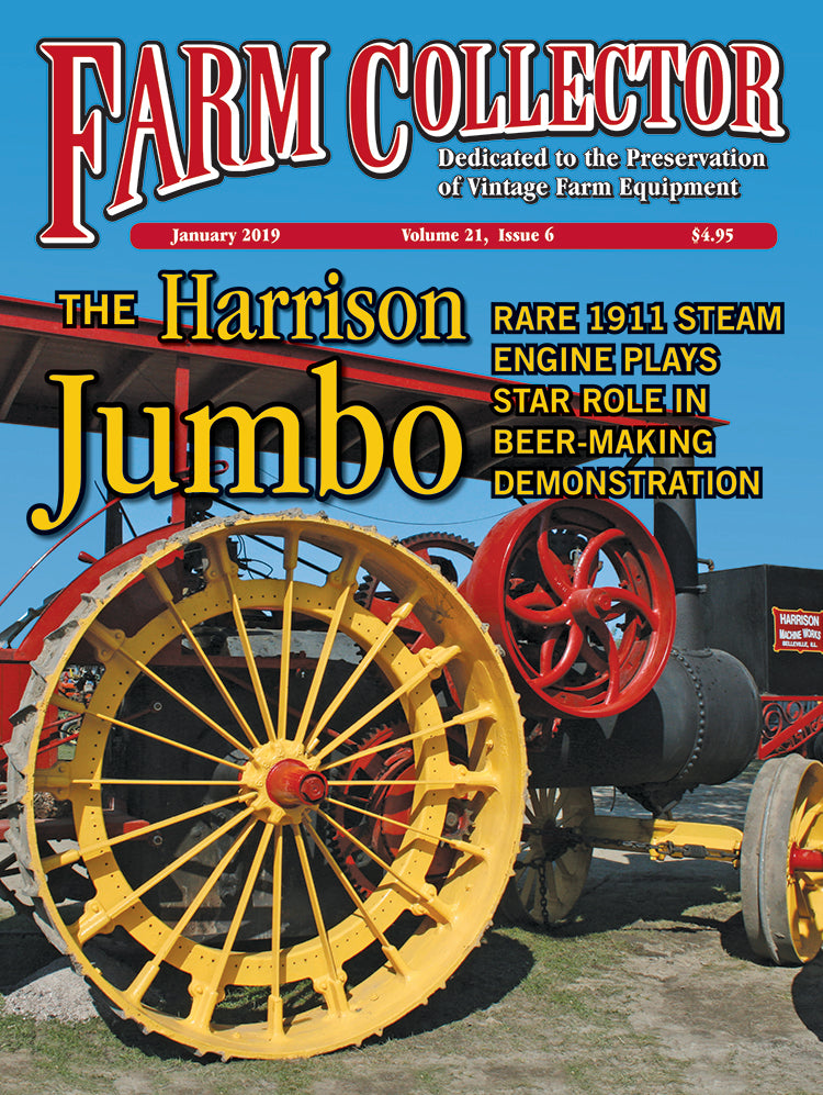 FARM COLLECTOR MAGAZINE, JANUARY 2019