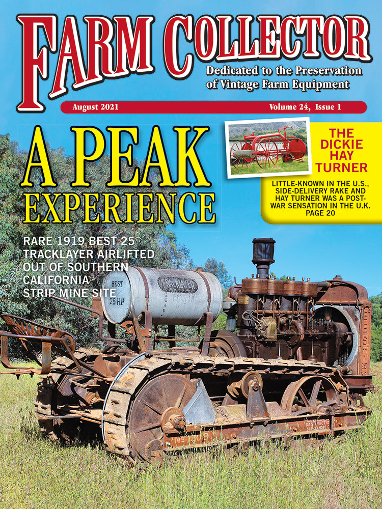 Farm Collector Magazine, August 2021