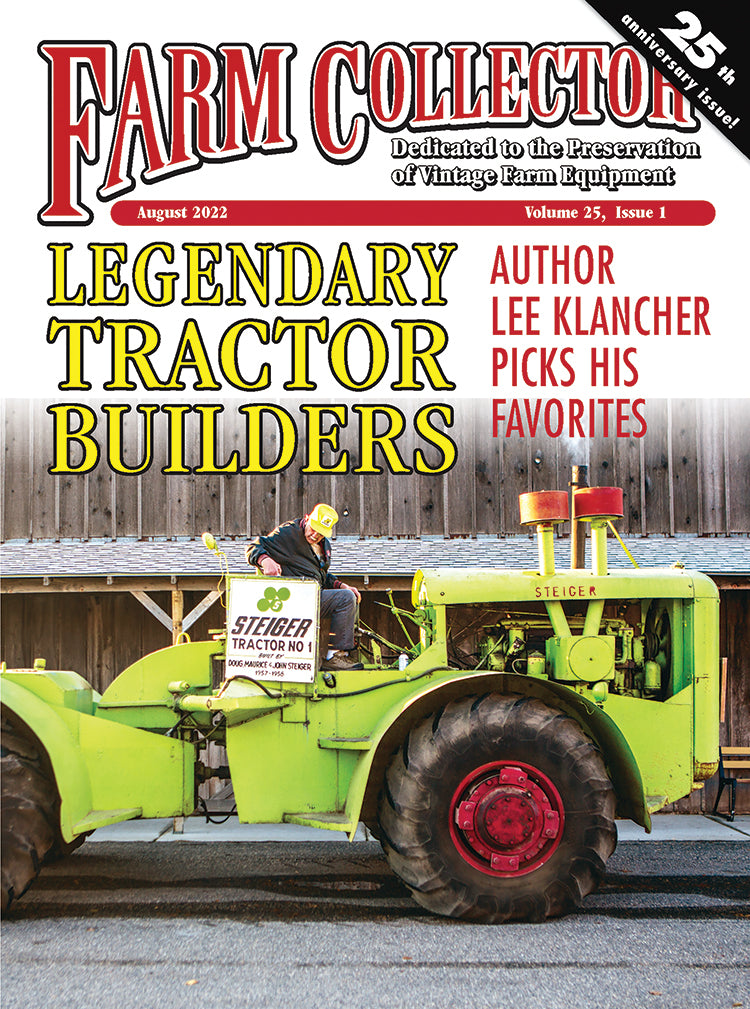 Farm Collector Magazine, August 2022