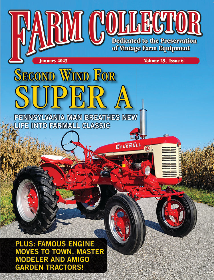 FARM COLLECTOR MAGAZINE, JANUARY 2023