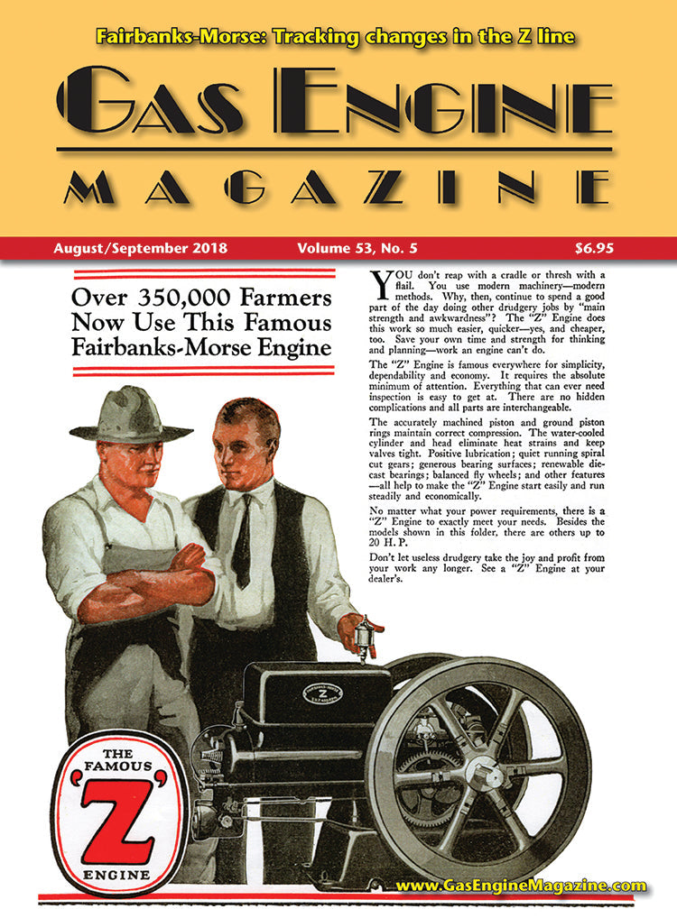 Gas Engine Magazine, August/September 2018