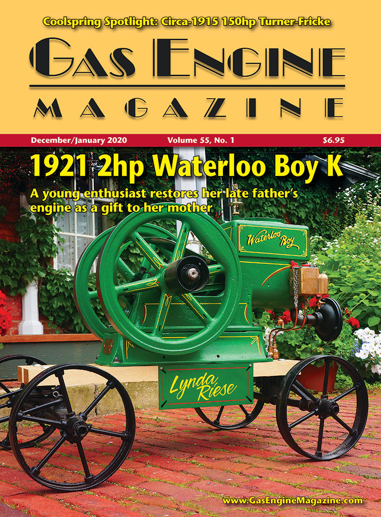GAS ENGINE MAGAZINE, DECEMBER 2019/JANUARY 2020