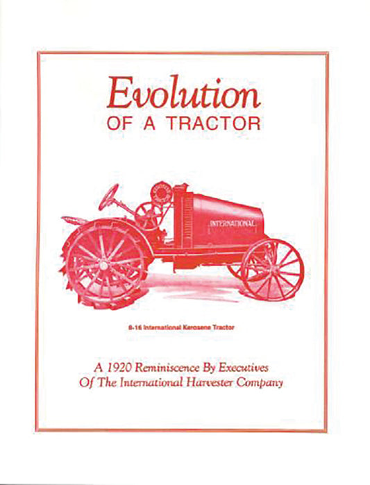 EVOLUTION OF A TRACTOR