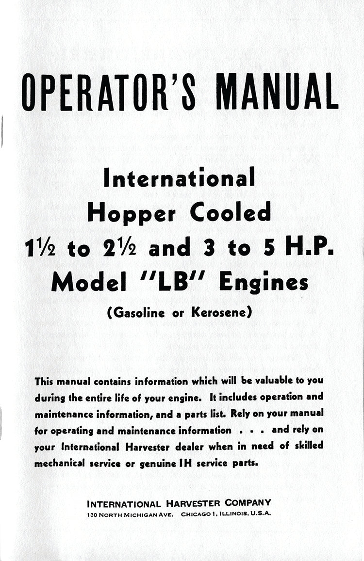 International Hopper Cooled Model