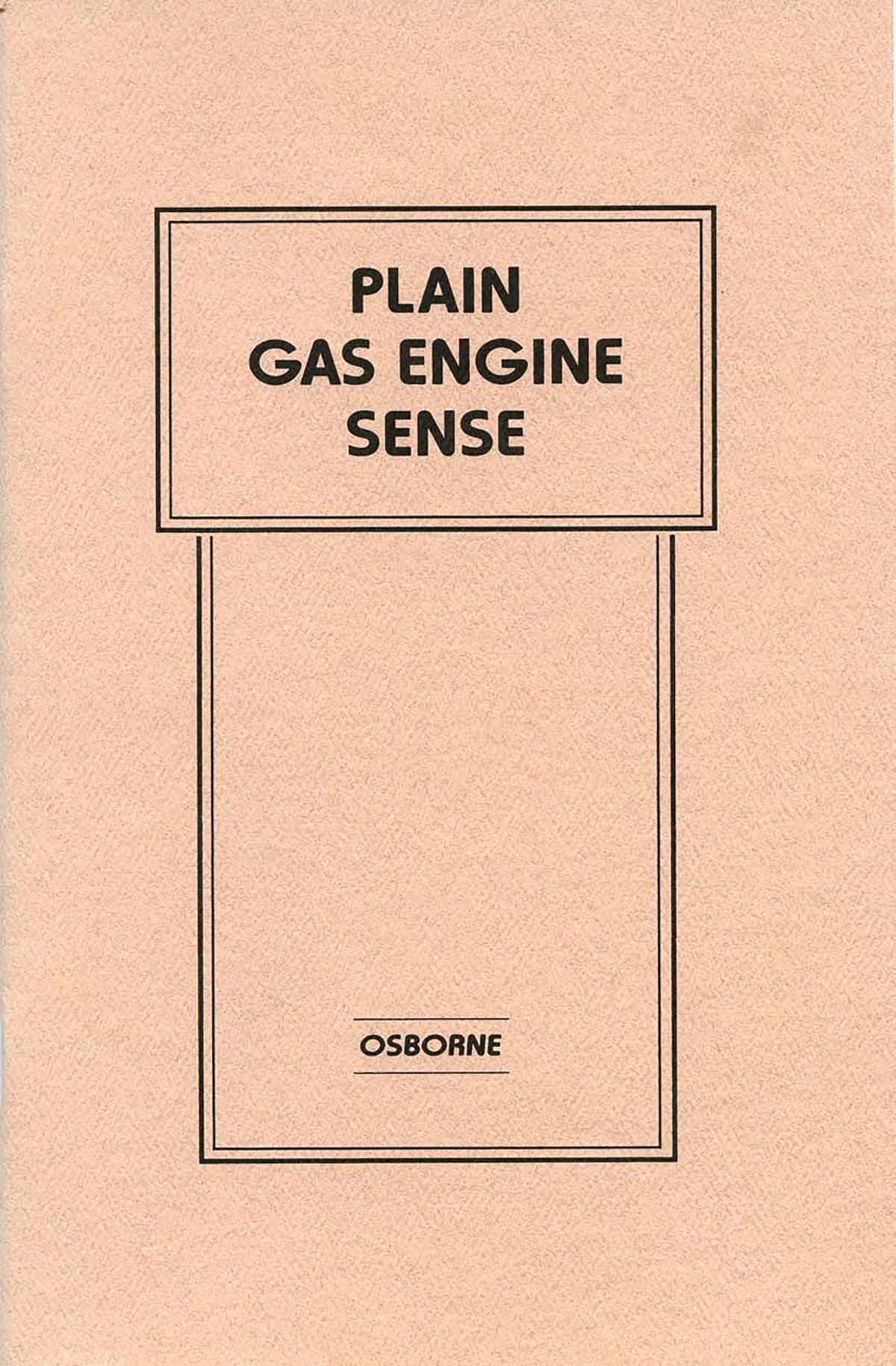 PLAIN GAS ENGINE SENSE, E-BOOK – Farm Collector