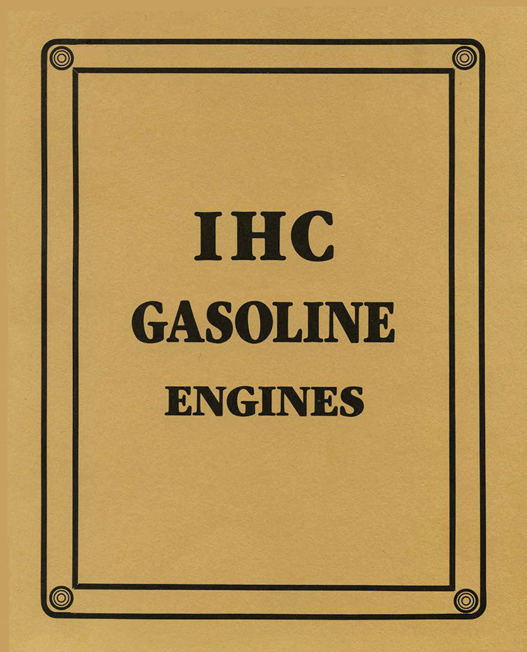 IHC GASOLINE ENGINES, E-BOOK