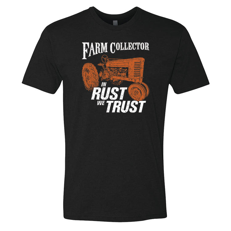 FARM COLLECTOR IN RUST WE TRUST T SHIRT