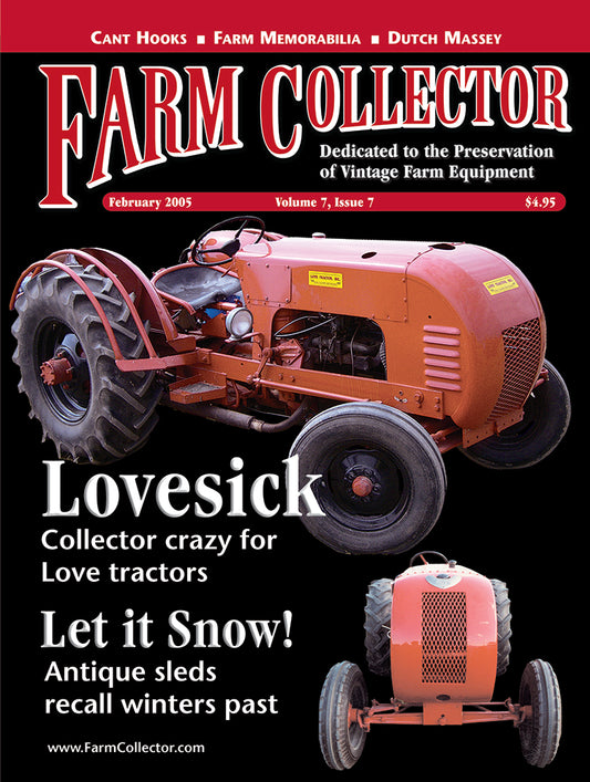 FARM COLLECTOR MAGAZINE, FEBRUARY 2005