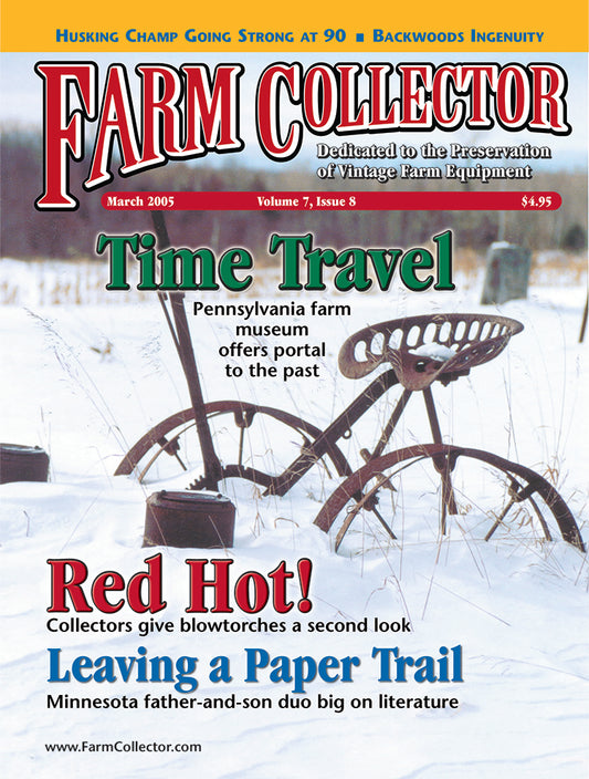 FARM COLLECTOR MAGAZINE, MARCH 2005