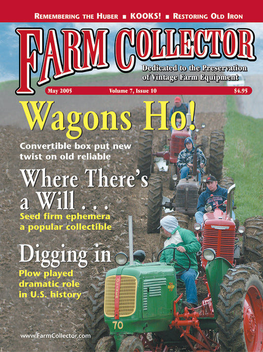 FARM COLLECTOR MAGAZINE, MAY 2005