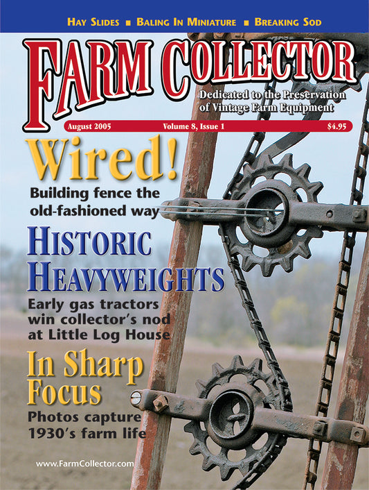 FARM COLLECTOR MAGAZINE, AUGUST 2005