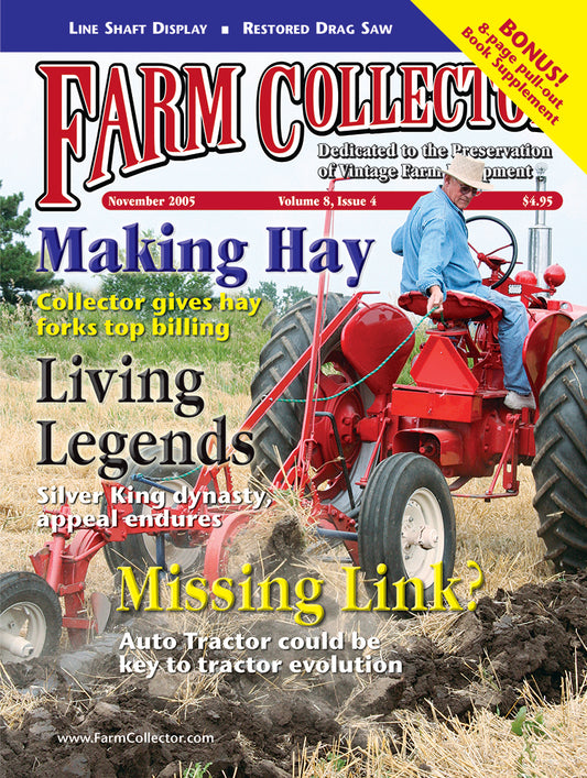 FARM COLLECTOR MAGAZINE, NOVEMBER 2005