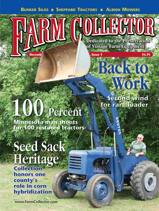 FARM COLLECTOR MAGAZINE, DECEMBER 2005