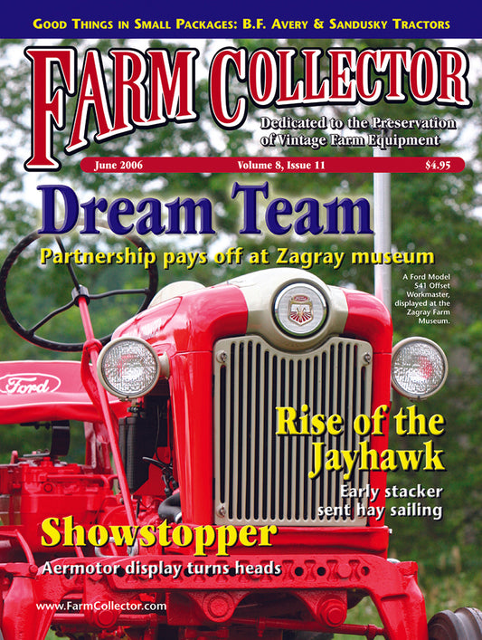 FARM COLLECTOR MAGAZINE, JUNE 2006