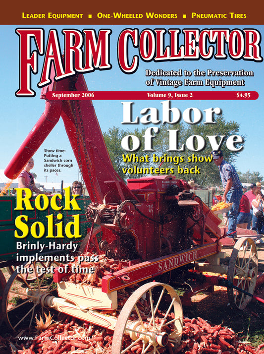 FARM COLLECTOR MAGAZINE, SEPTEMBER 2006