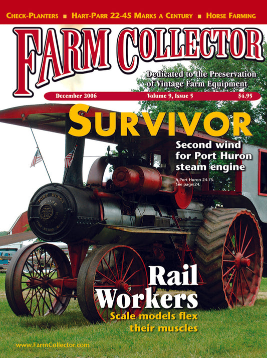 FARM COLLECTOR MAGAZINE, DECEMBER 2006