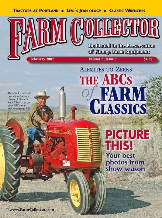 FARM COLLECTOR MAGAZINE, FEBRUARY 2007