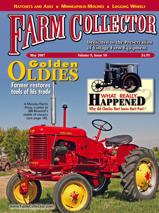 FARM COLLECTOR MAGAZINE, MAY 2007