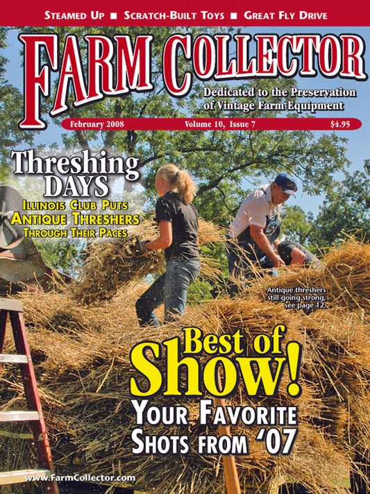 FARM COLLECTOR MAGAZINE, FEBRUARY 2008