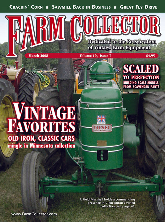 FARM COLLECTOR MAGAZINE, MARCH 2008